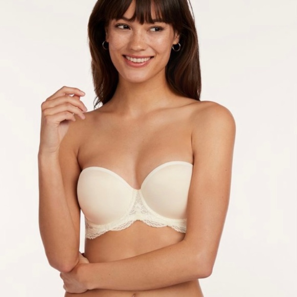 Ivory Lace ThirdLove Strapless